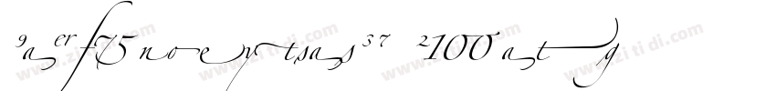 ZapfinoExtraLTX Smal字体转换